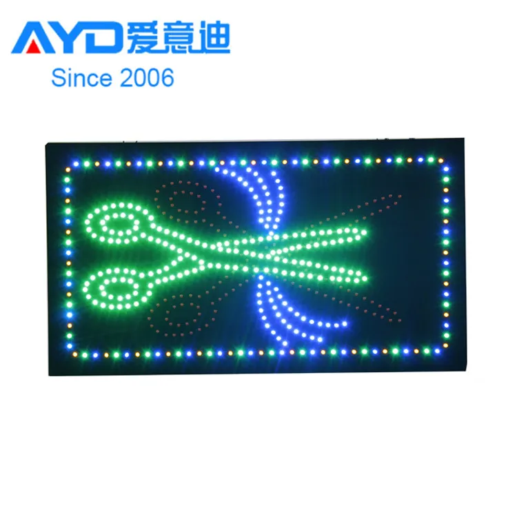 High Brightness LED Acrylic Sign,LED Open Sign,LED Hookah Pipes Sign