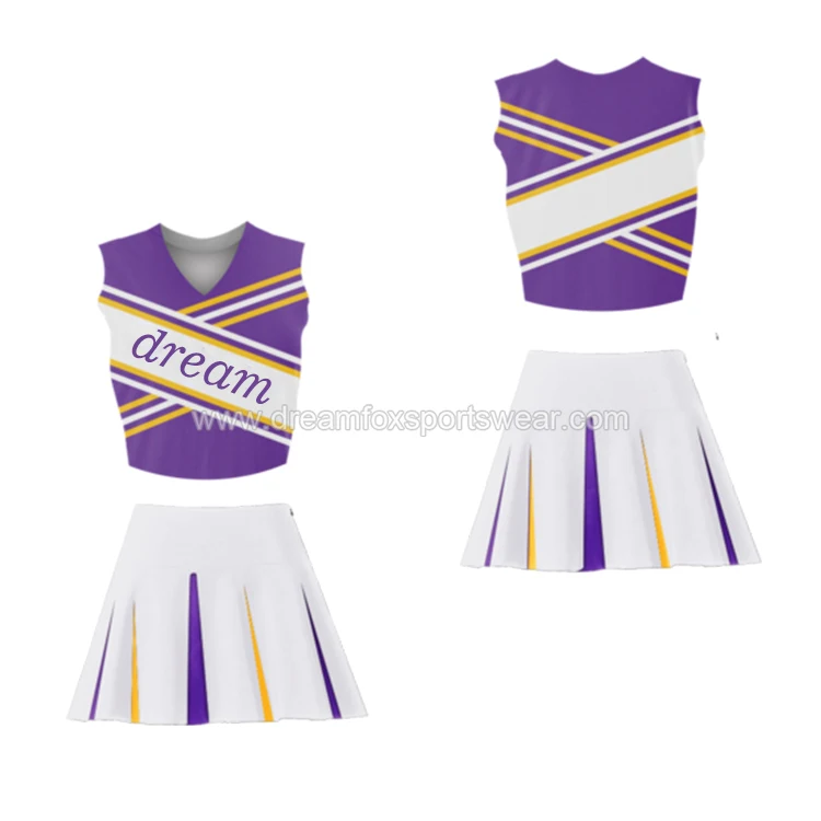 latest custom sublimation long sleeve cheerleading uniforms for woman design cheerleading clothes wholesale cheerleading shorts