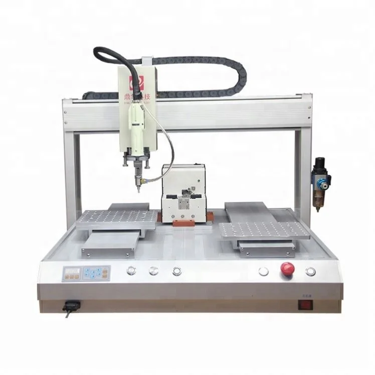 Automatic dip smd soldering machine desktop soldering robot for sale