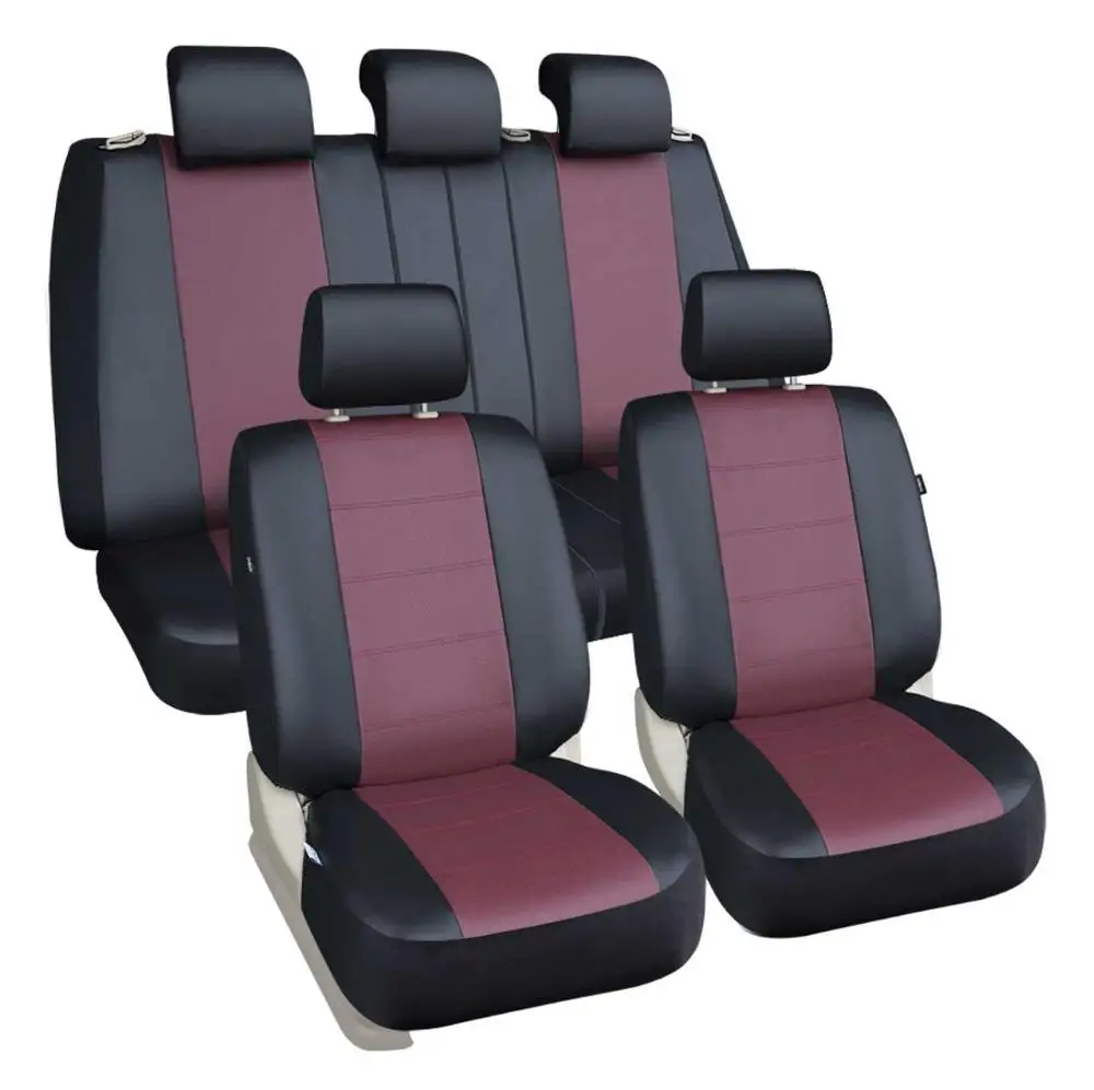 
Premium Luxury Perforated PU Leather Car Seat Cover 