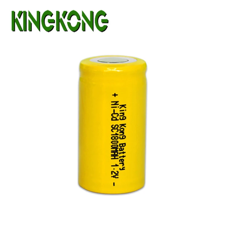 Kingkong 4/5SC 1200mah 1.2V NI-CD rechargeable battery