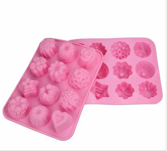 Cheap Different Shape Cake Decorating 3D Silicone Soap Molds