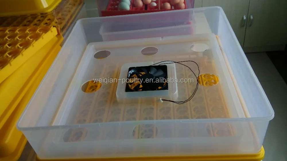 196 chicken egg incubator hatcher automatic machine with CE certification for sale