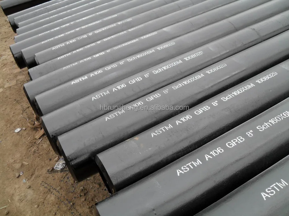 Бесшовные стальные трубы ASTM A106B/API5L GRB/ASTM A53B DN500