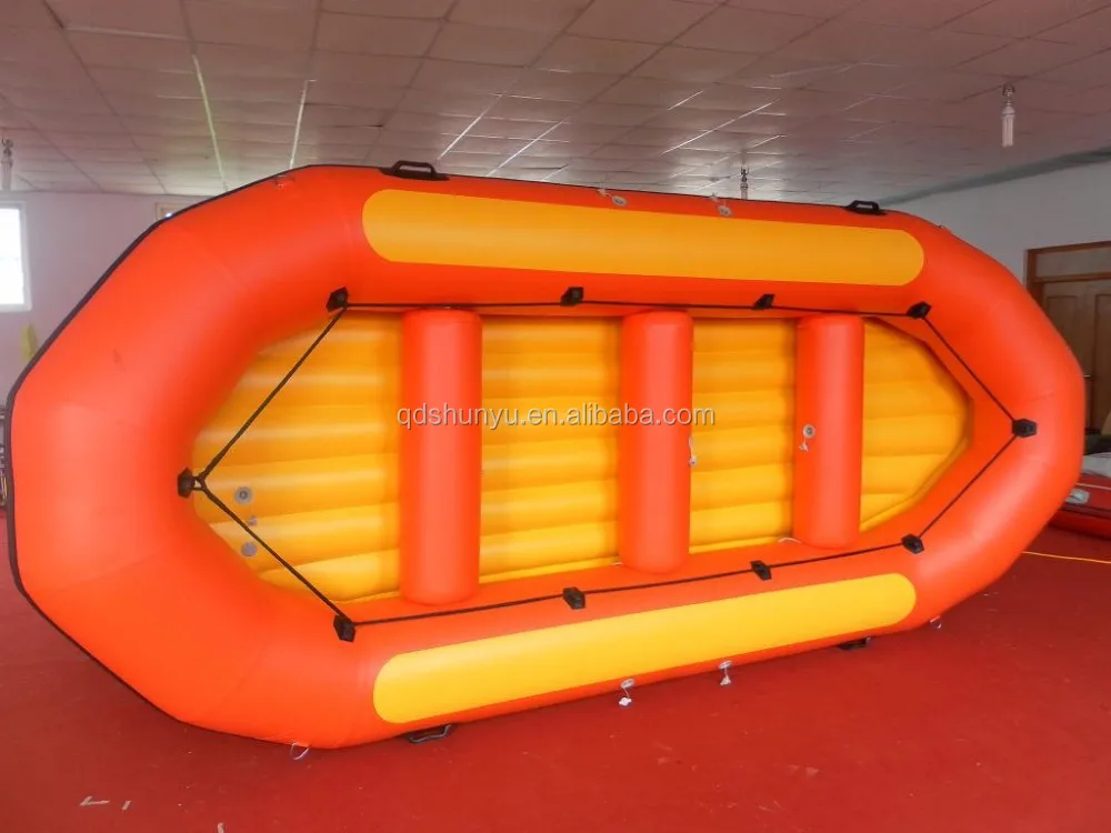 CE Certificate Self-bailing Inflatable Floating Raft Boat For Sale