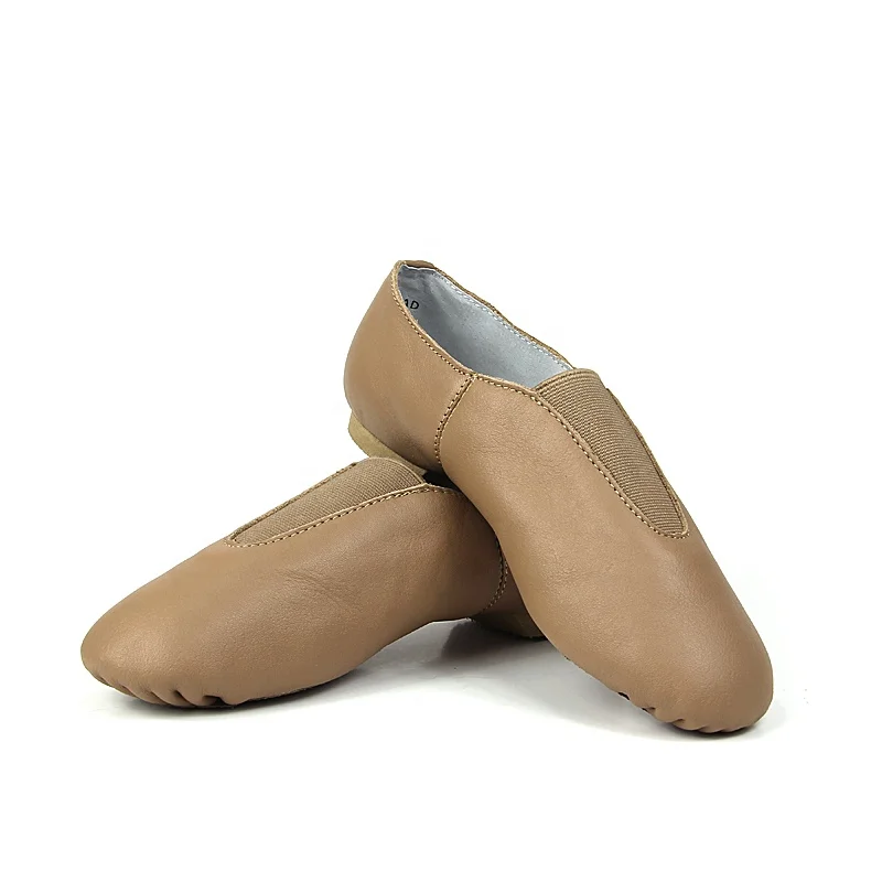 JW Genuine Leather Central Gore Split Sole Dance Shoes Jazz