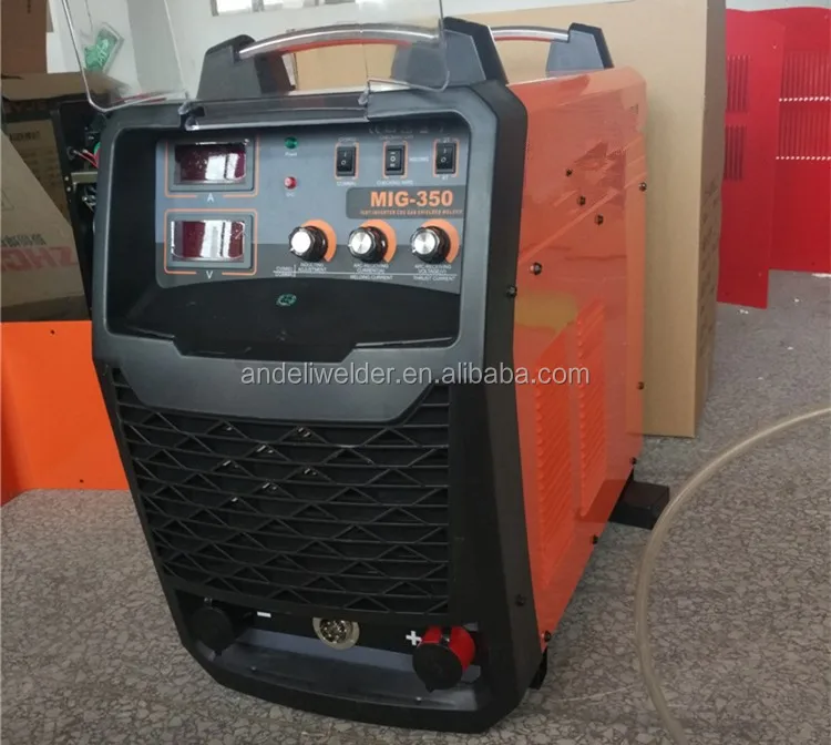 2016 самые популярные инвертор CO2 аппарат для сварки в среде защищенного газа MIG-350