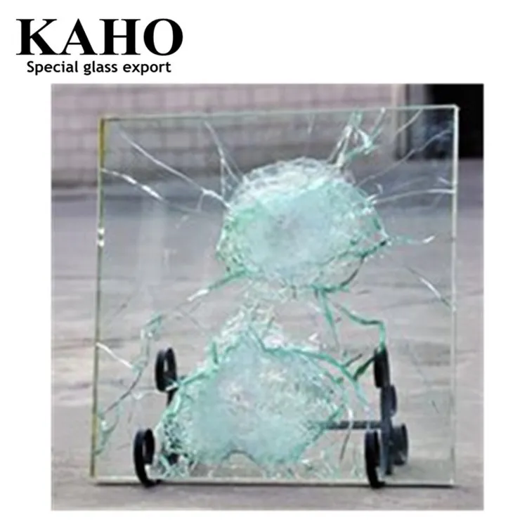 22-44mm Bullet Proof Glass, Anti-bullet Glass, Perfect Sound Proof