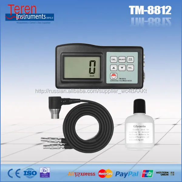 Низкая стоимость цифровой ультразвуковой толщиномер