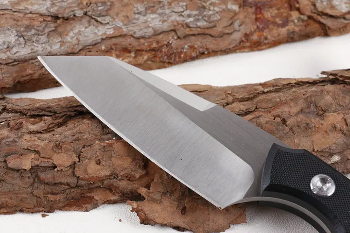 Stainless steel survival camping knife fixed blade knife with whistle and fire starter