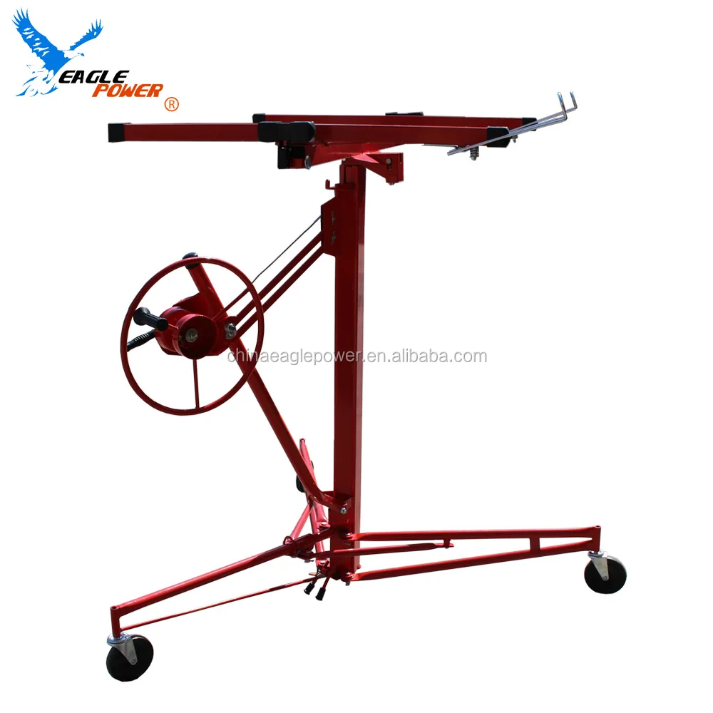 Высококачественный простой в управлении портативный гипсокартонный панельный подъемник