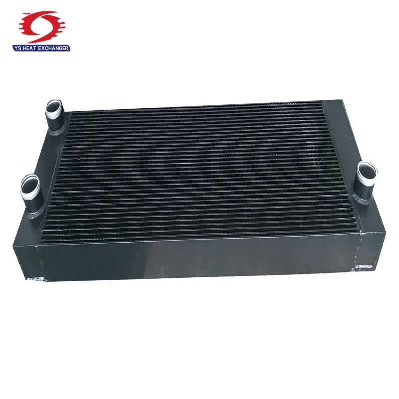 custom made aluminum plate motorcycle oil cooler radiator