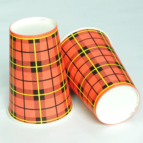  Торговый автомат 12 унций бумажный стаканчик с принтом/одноразовые бумажные стаканчики крышками/бумажные для кофе чаши