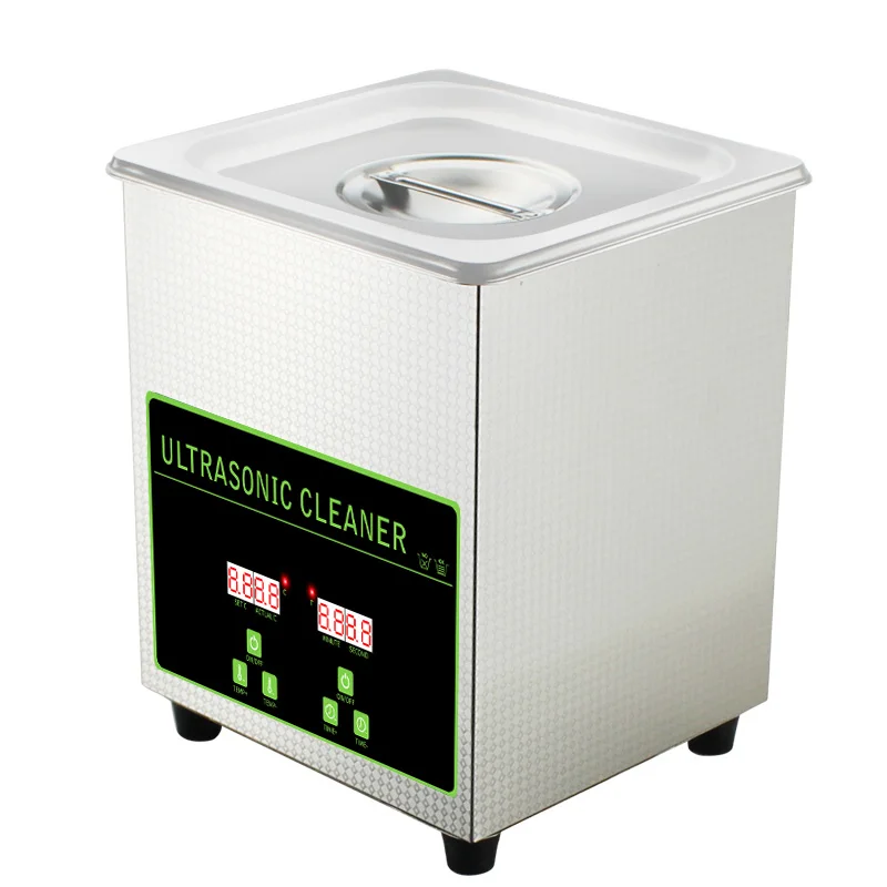 2L Jewelry Silverware Ultrasonic Cleaning Machine Eyeglass Contact Lens Ultrasonic Cleaner