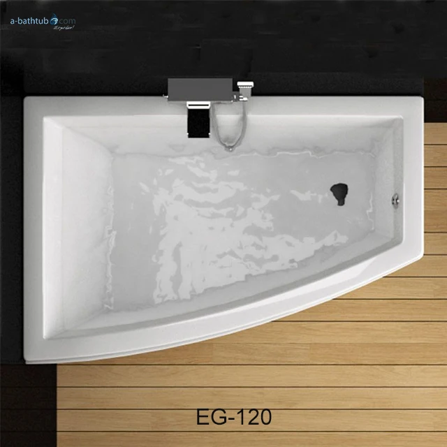 Small corner bathtub 1000mm freestanding bath