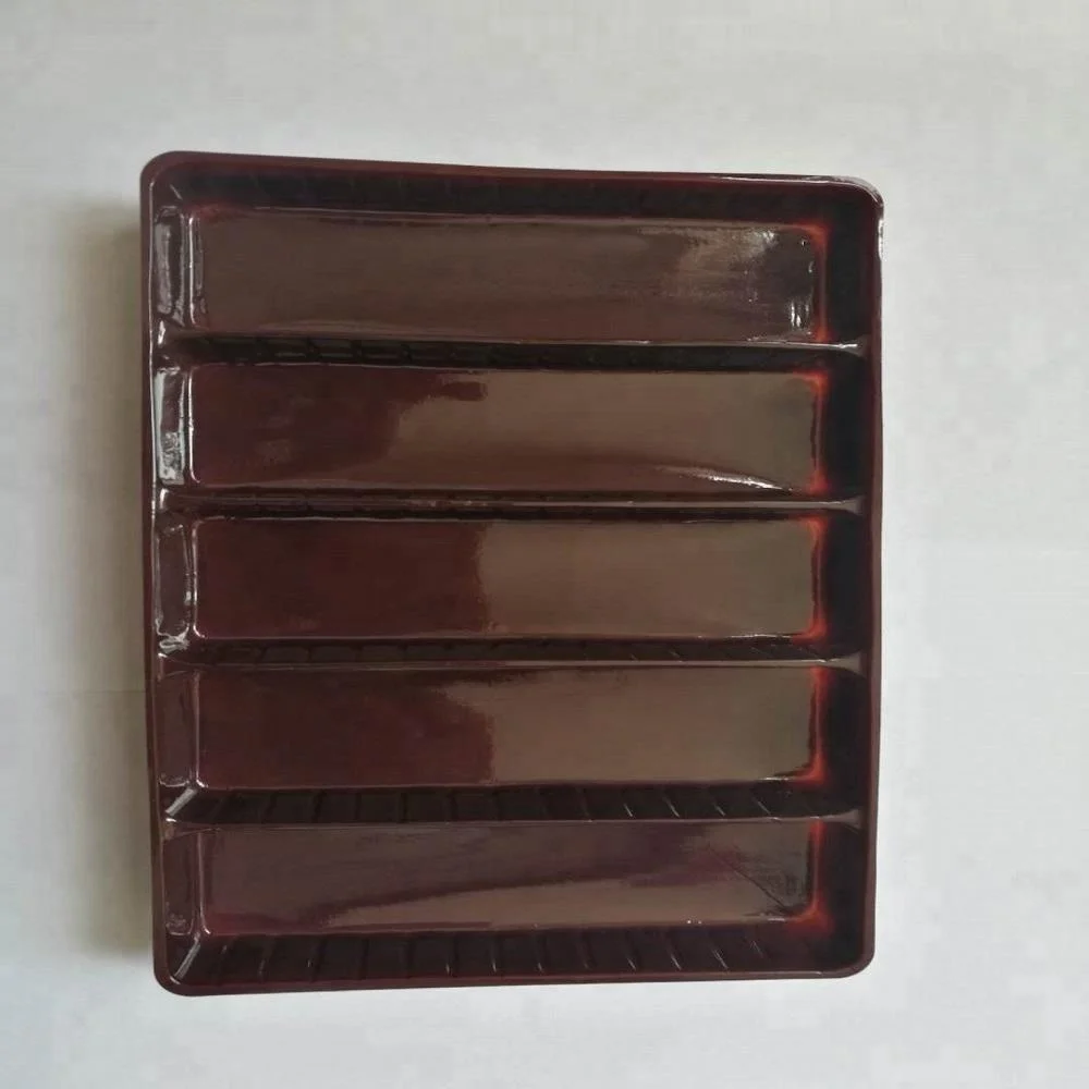 chocolate plastic insert tray mini cake blister packaging tray
