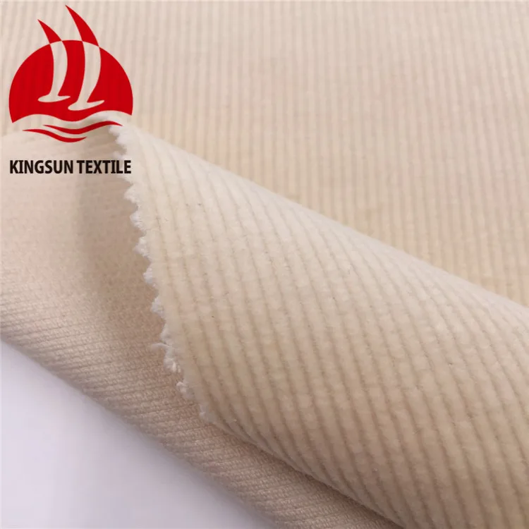 Hot Selling Various Colors 14W Cotton Stretch Dye Corduroy Fabric