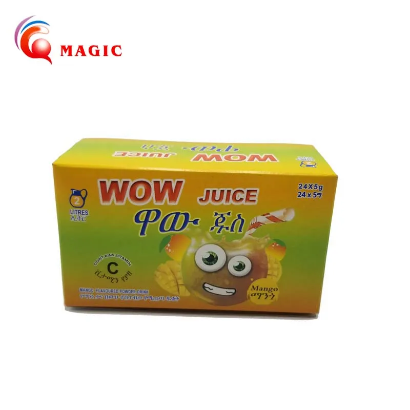 High quality mango flavor juice powder drink