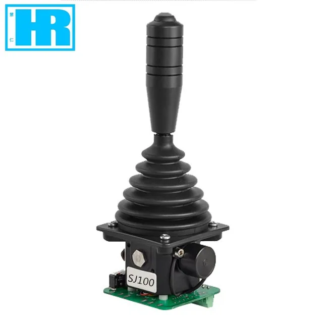 SJ100 single axis industrial joystick with spring return to middle position