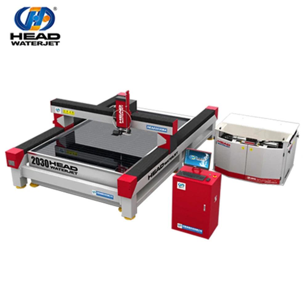 water jet cutting machine for metal 2030