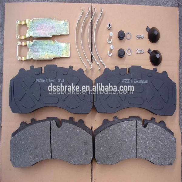 truck disc brake pad wva 29061 wva 29087 wva 29108