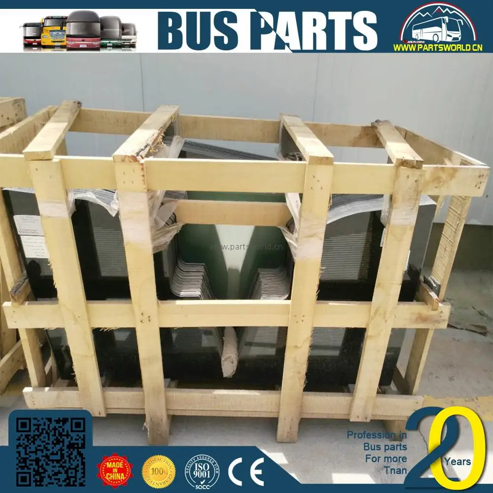 Bus spear parts zongtong glass zk6126 yutong zk6122 HIGER,
