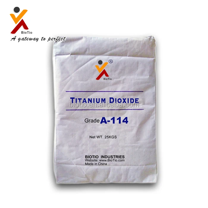 High whiteness Anatase Tio2 titanium dioxide pigment A-114 for coating