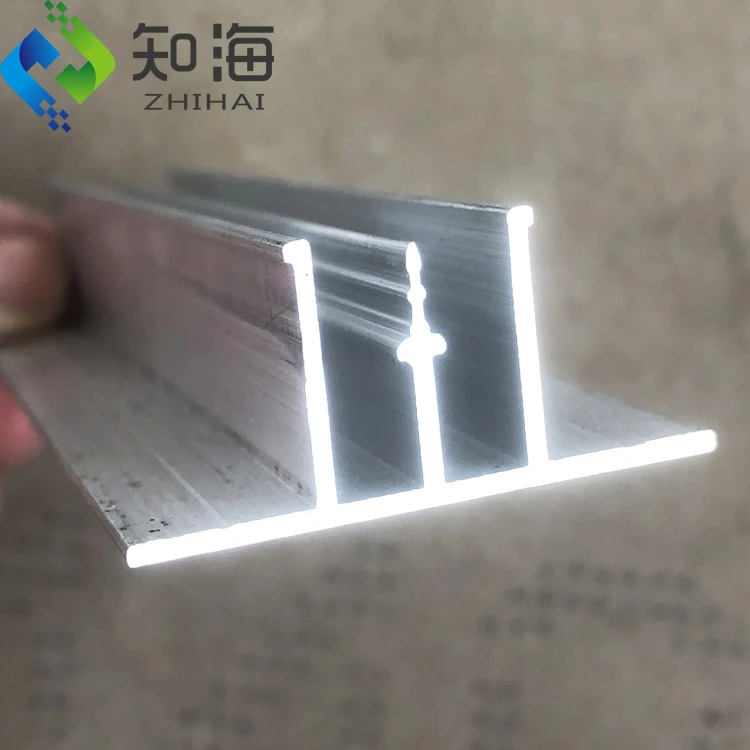 ZHIHAI  different shapes H F W aluminum profile for stretch ceilings