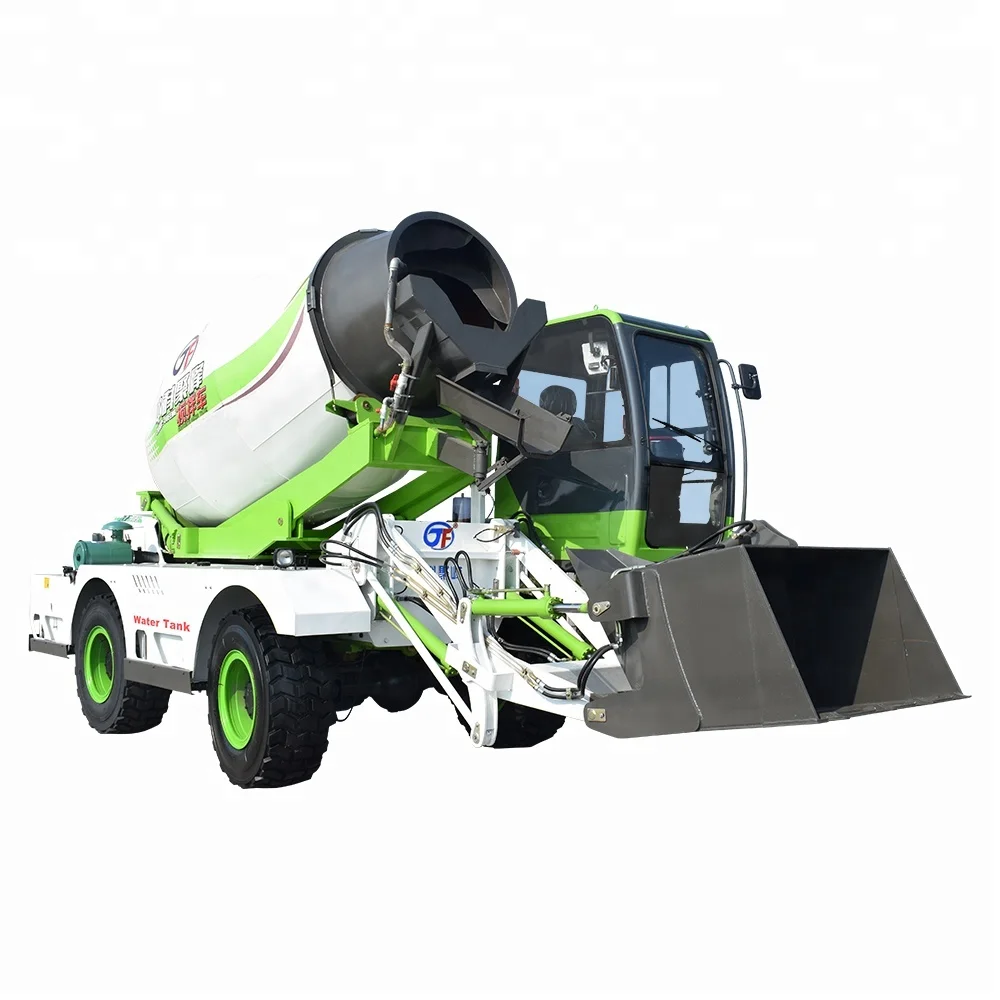 
Hot Sale 4 CBM self loading concrete mixer truck 