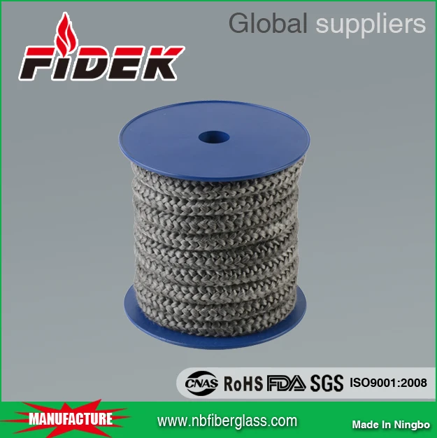 
Wholesale hot sale stove door sealing twill weave fiberglass rope 
