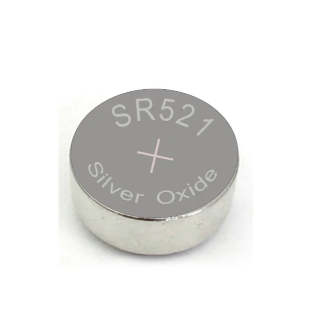 High Quality 1.55V 379 SR521SW Silver Oxide Button Cell Battery