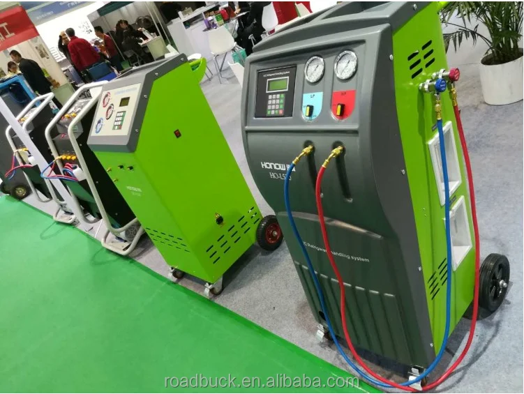 RoadBuck car a/c gas R134a R22 refrigerant recovery recycling vacuuming and recharging machine for sale