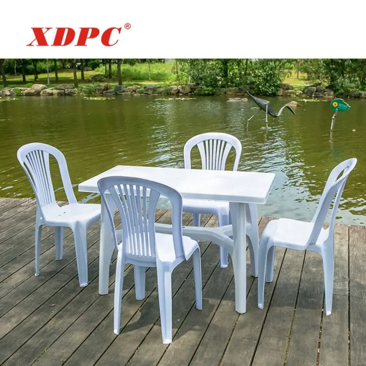 wholesale products from china enduring plastic dining table and chair
