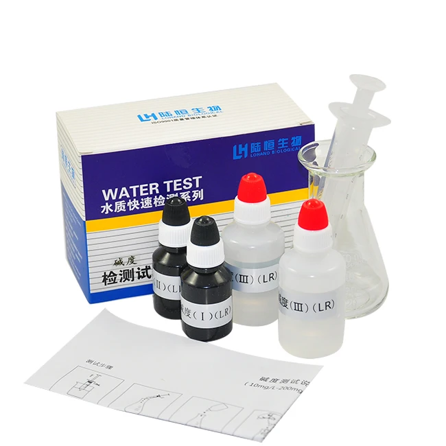 Alkalinity Test kit water test kit with Acid-base titration method(LH2019)