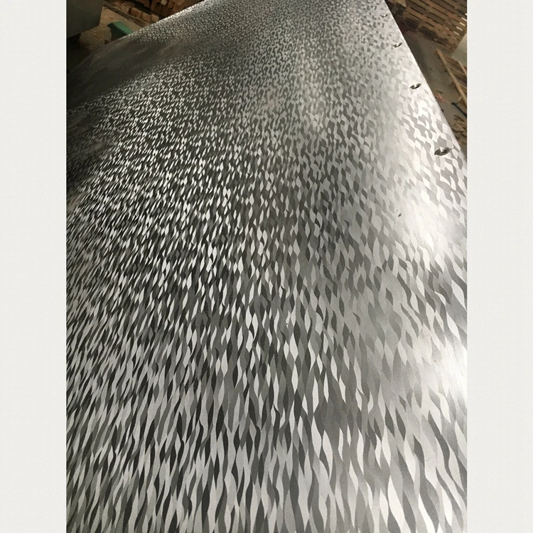 Texture press plate for laminates hpl decorative panel