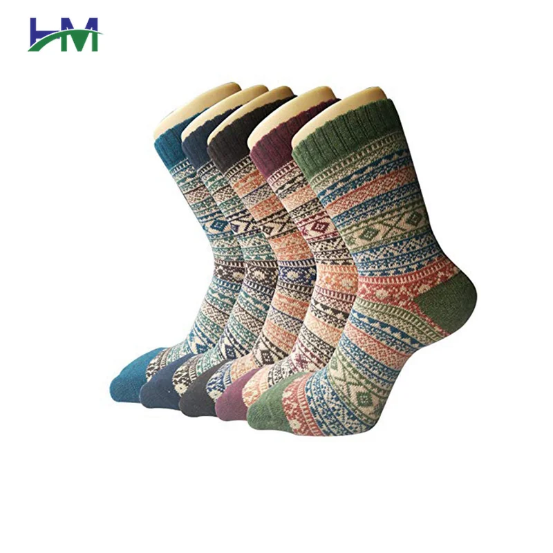 HM-A1337 Непал шерстяные носки сделанные в США