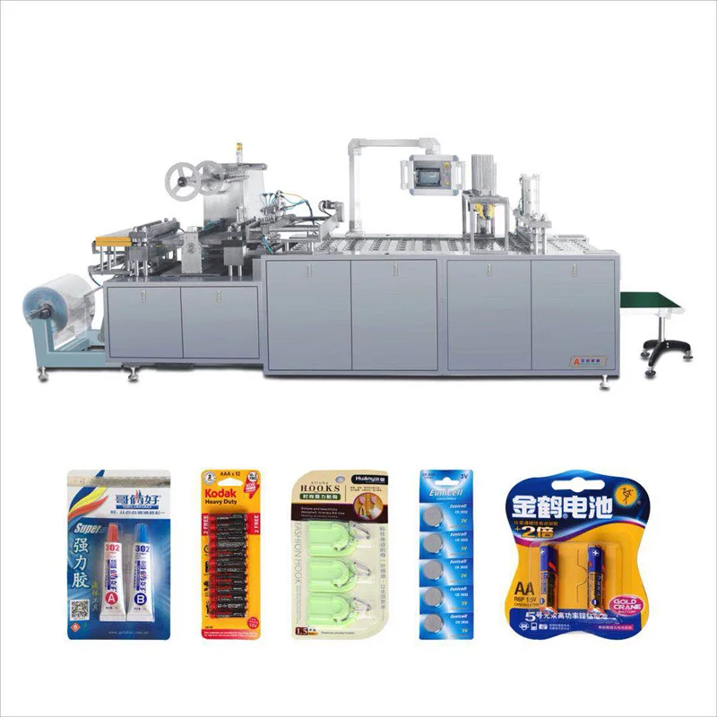 New Automatic Stationery  Blister Packing Sealing Machine for Battery