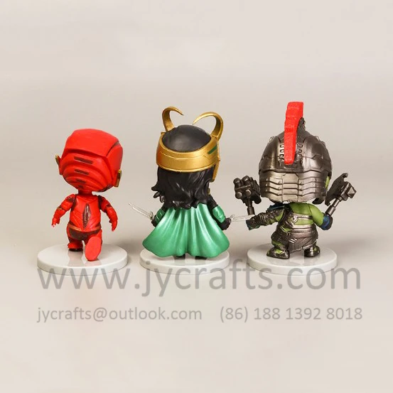 
Hotsale Marvel Superheros 3.9 inch figure toy for decoration- Wonder woman, Black Panther, Hulk 