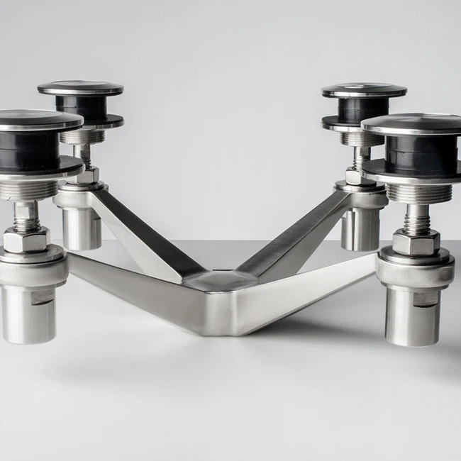 
200mm SUS304 or SUS316 curtain wall glass spider 