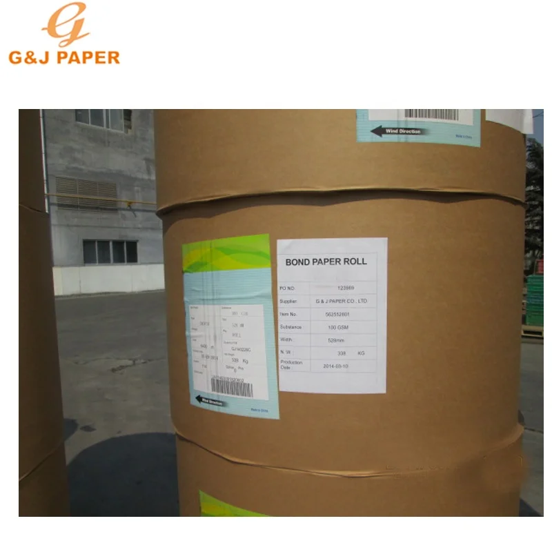 Virgin Asia Pulp Offset Paper Roll 60 gsm