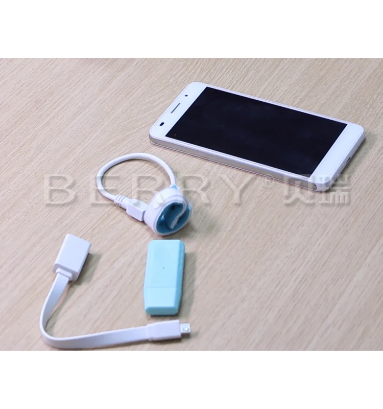 Портативный USB-Пульсоксиметр Nellcor совместимый с датчиком и сертификатом