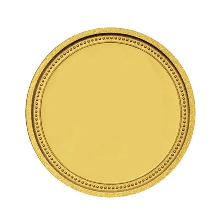 
wholesale Factory brass metal blank custom challenge coins for engraving 