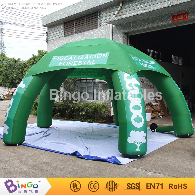 Спрей краска палатка с надувным дном для автомобиля