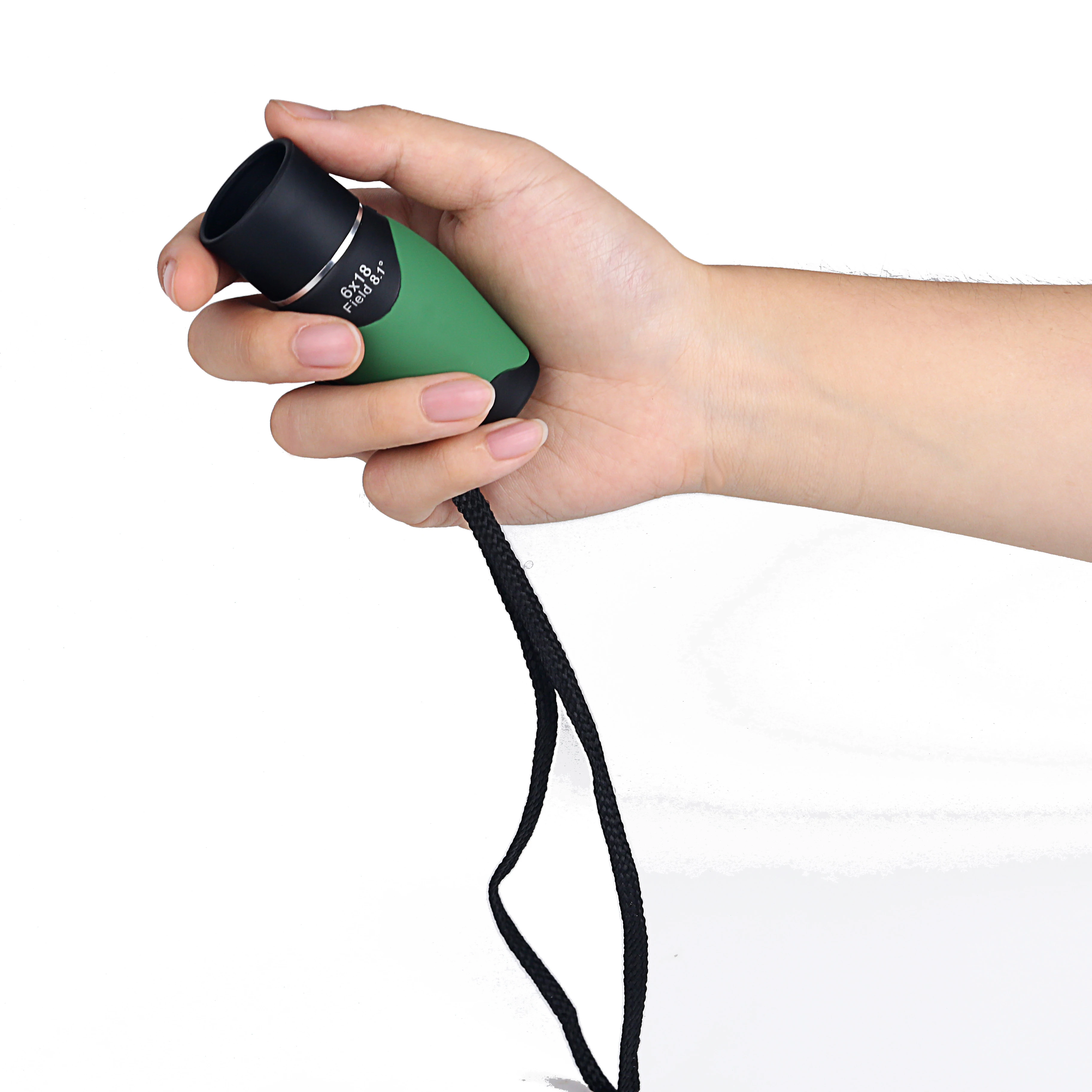 BIJIA 6x18 Мини Портативный и мощный телескоп для детей и взрослых Монокуляр для спорта, концертов, театра, оперы, ТВ-лупа, рыбалки