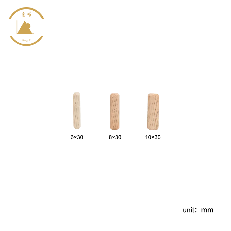 Factory Direct Sale Stock Eucalyptus Wooden Dowel Birch Wooden Dowel Pins Beech Wooden Dowel Pins