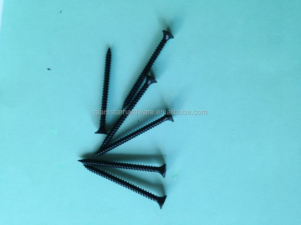 
Black phosphate drywall screws 3.5x25mm 