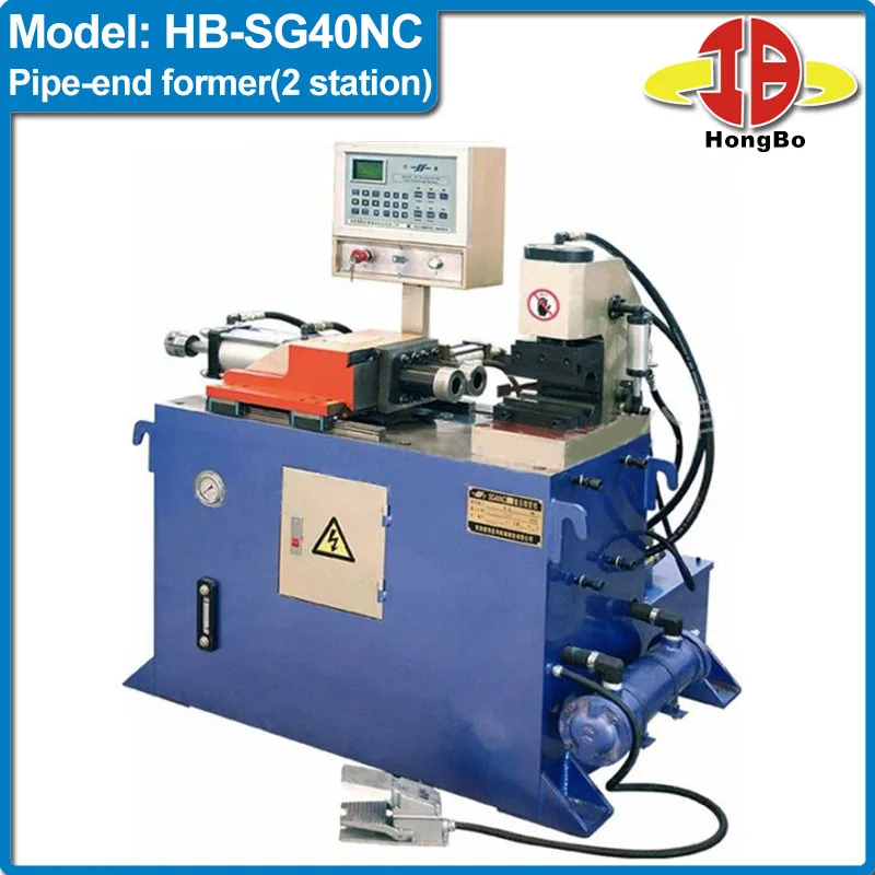 Hydraulic Pipe Stub End Automatic Pipe End Former Machine