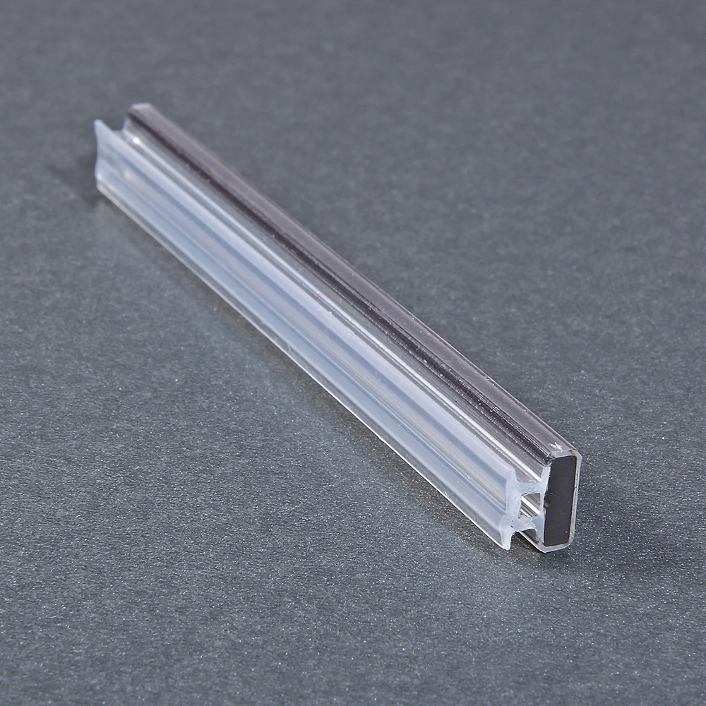 Bathroom sliding door soft aluminum profile EVA Magnetic Strips