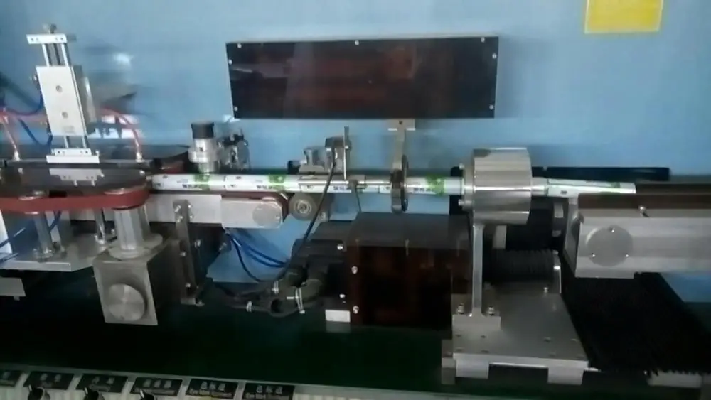 Cosmetic laminated plastic soft tube making machine