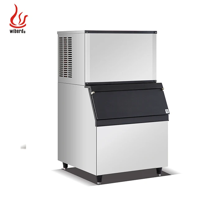 
150Kg/24h Commercial Restaurant Ice Maker Big Capacity Cube Ice Machine for sale 